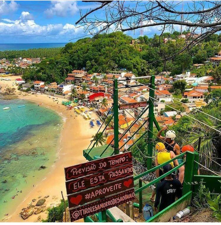 Morada Da Biquinha - Morro De Sao Paulo Lägenhet Exteriör bild